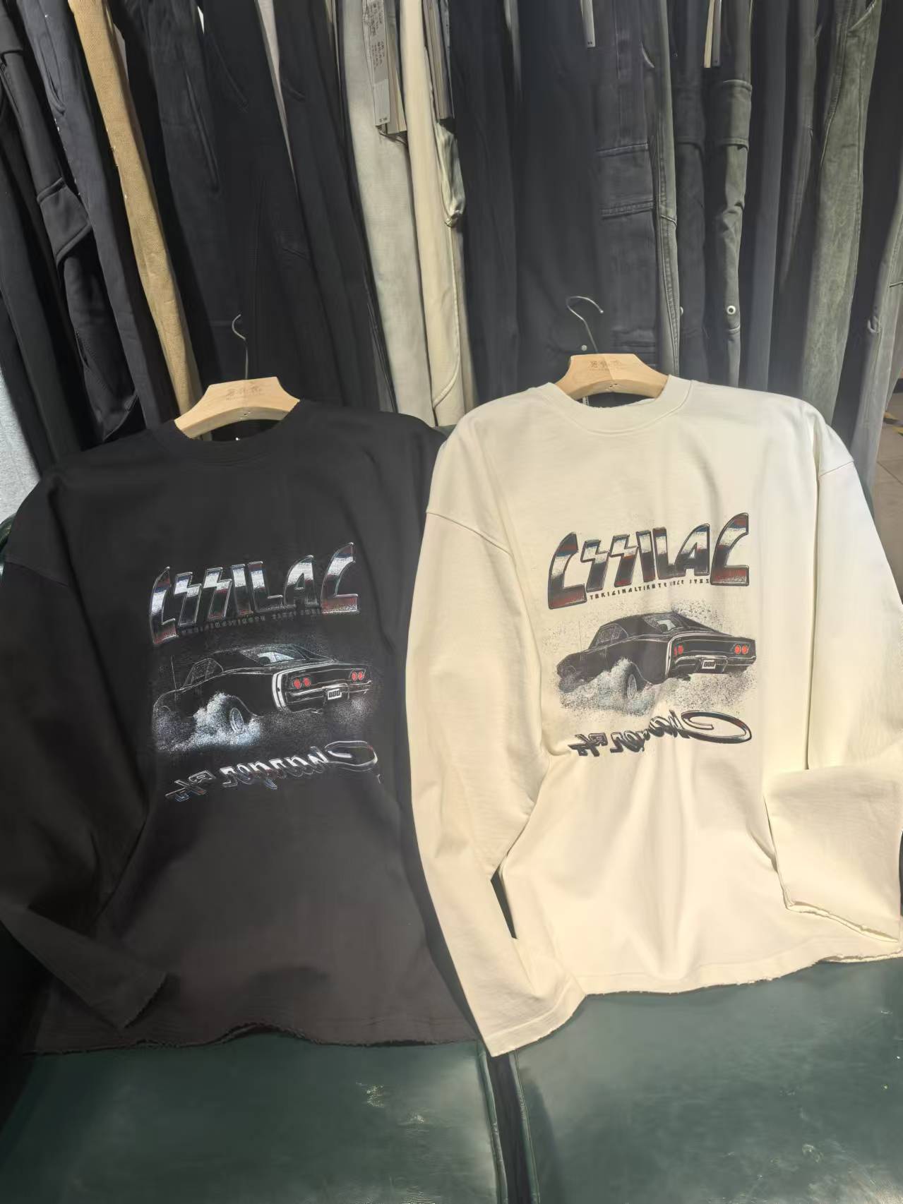 穿铭傥风格兰博基尼联名系列汽车圆领套头420长袖T恤男女同款卫衣