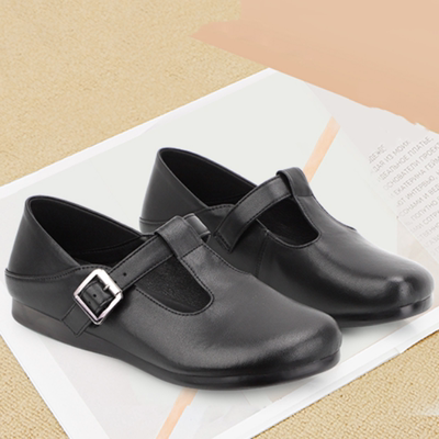 真皮软底大码女鞋单鞋软皮鞋