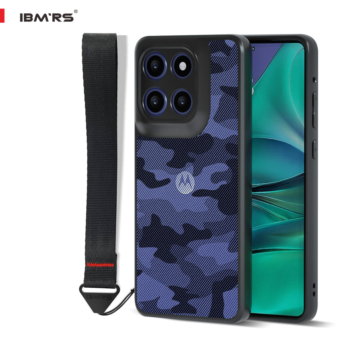 适用摩托罗拉Edge 60 Stylus手机壳挂绳款防摔轻薄保护套商务户外运动男女款