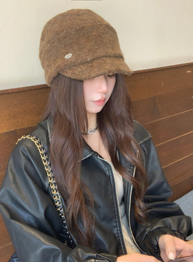 日系复古休闲马术帽子女