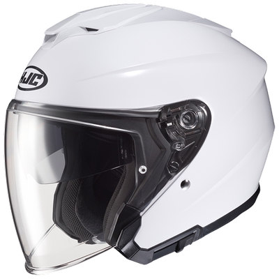 HJC3/4踏板摩托四季双镜片I30