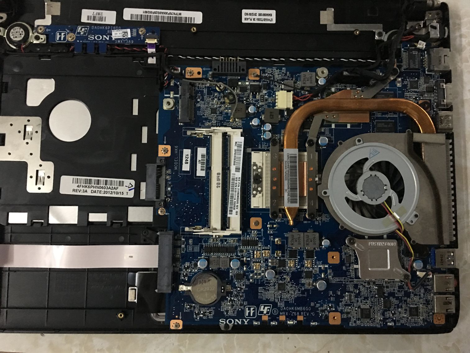 SONY SVE141，MBX-268独立主板