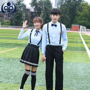 中小学生班服秋季套装ins学院风高初中生JK制服运动会入场式服装