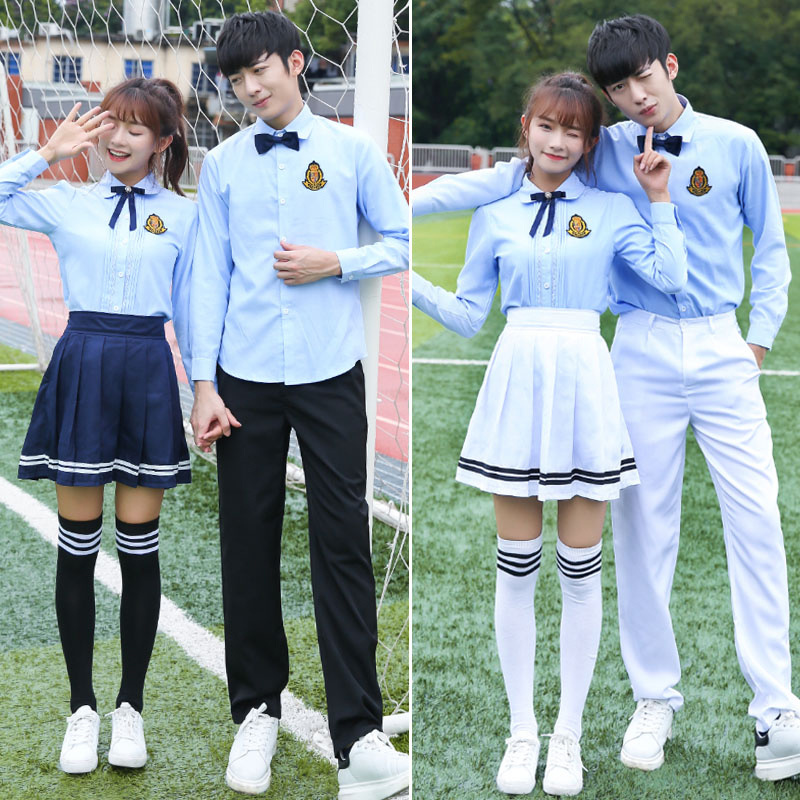 中小学生大合唱团演出服初三诗歌朗诵歌咏比赛合唱服团体表演服装