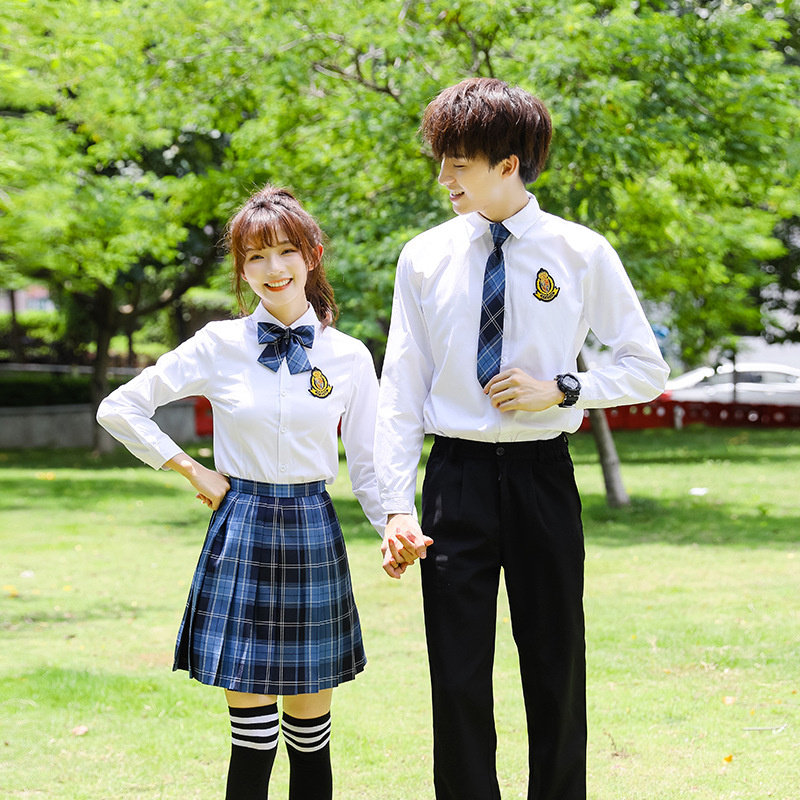 中学生大合唱服装jk制服诗歌朗诵比赛表演服小学生合唱团演出礼服