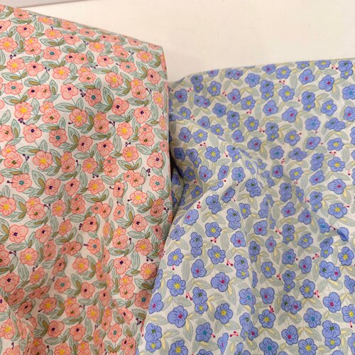 布亦小清新ins满天花朵布料服装桌布抱枕手工diy衬衫连衣裙小众