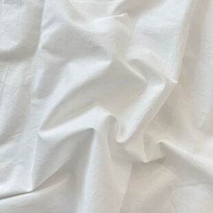 布亦纯色全棉布料纯洁简约服装 桌布连衣裙抱枕手工diy小清新ins