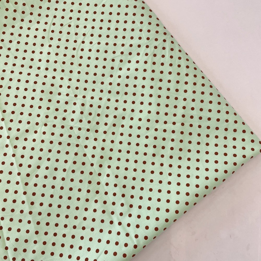布亦韩系小斜纹波点ins风桌布连衣裙手工diy小清新包包面料图片