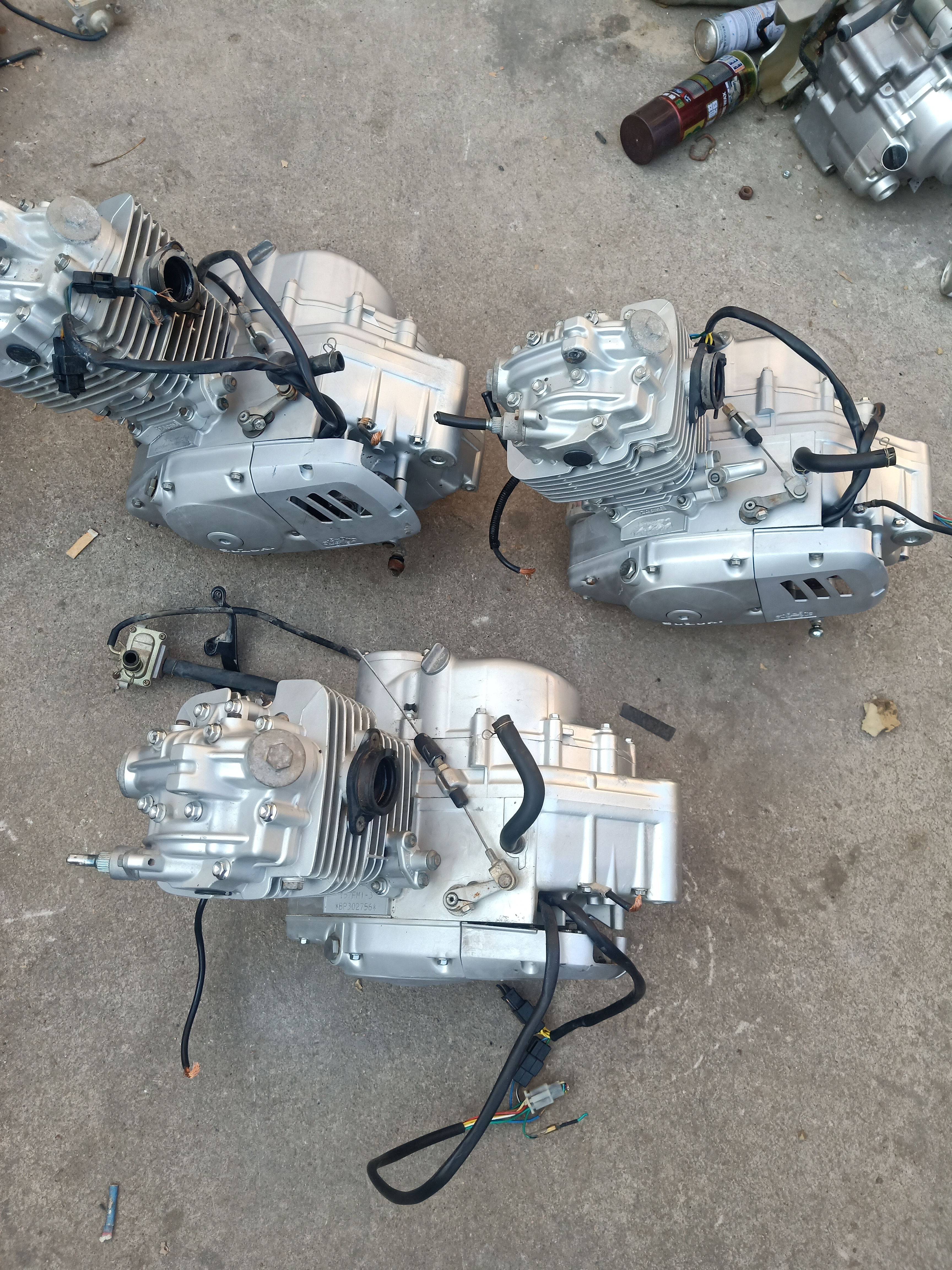 钻豹发动机总成SUZUKI机头125cc 济南轻骑150通用GN GS