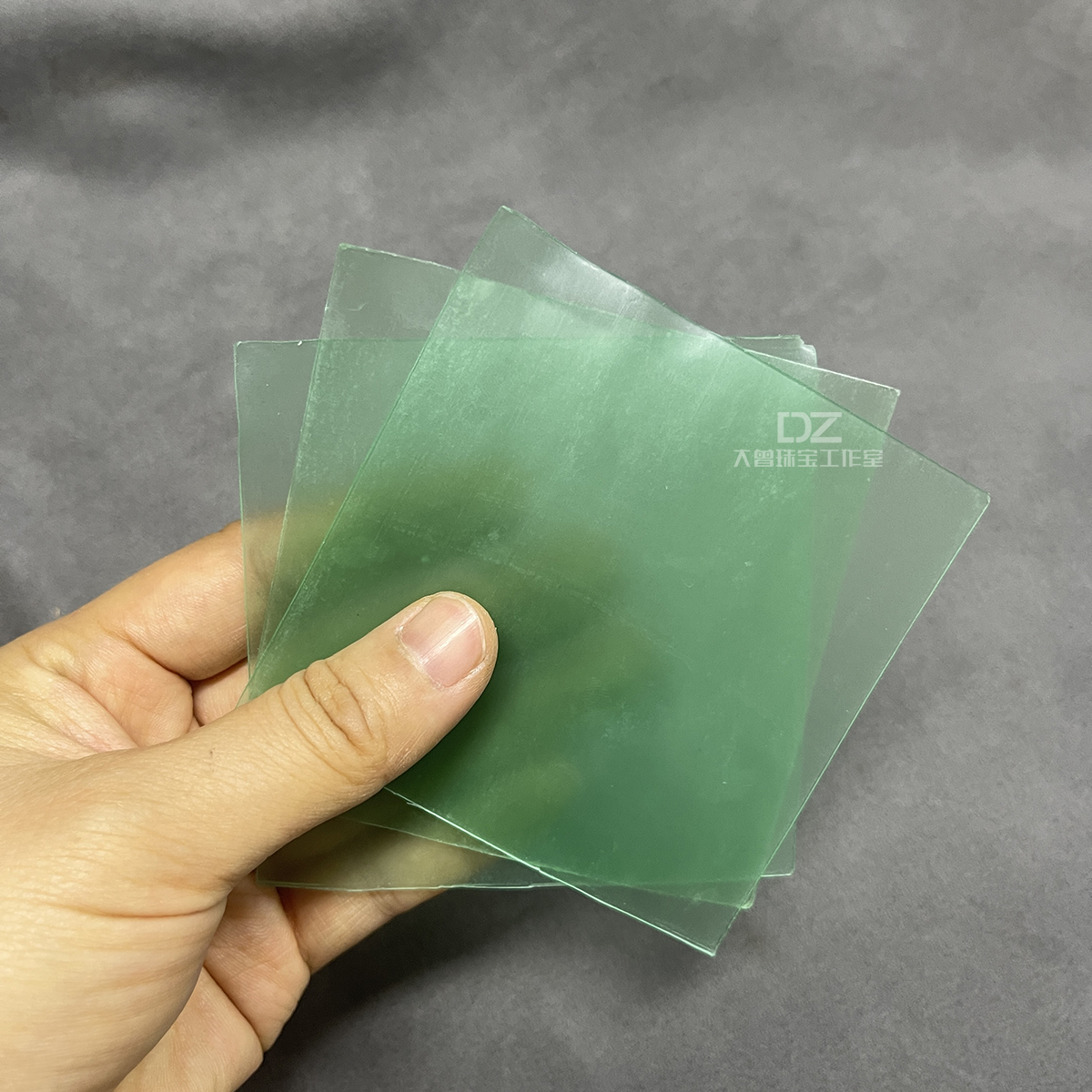 绿色软蜡首饰雕刻蜡可铸造蜡纸