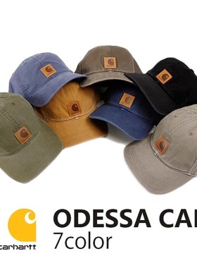 Carhartt主线潮流工装水洗情侣复古棒球帽男女弯檐鸭舌帽潮牌帽子