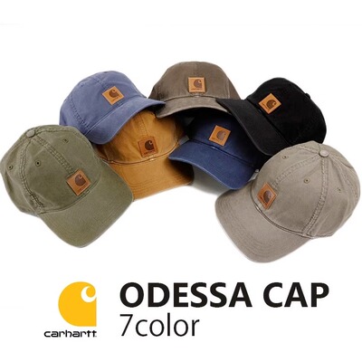 Carhartt主线潮流工装水洗情侣复古棒球帽男女弯檐鸭舌帽潮牌帽子