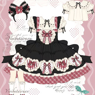 【定金】契约少女【黑桃森森】BJD娃衣普4分/大4分娃衣 全套