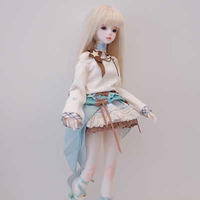 契约少女【海盐薄巧】BJD娃衣普4分/大4分娃衣 全款套装