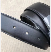 保真 绅士正装 男士 银白色 腰带 皮带 正品