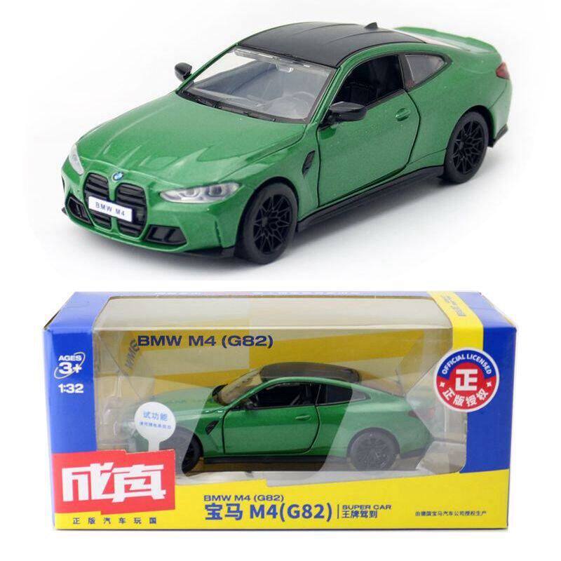 彩珀玩具合金汽车模型32宝马M4