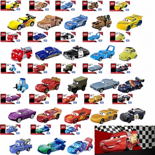 正版 CARS3赛车总动员闪电麦昆微缩合金小汽车模型玩具 多美卡TOMY