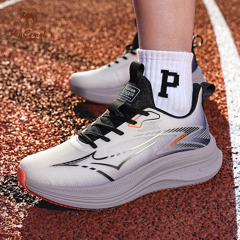 西域骆驼夏季男鞋透气减震跑步鞋