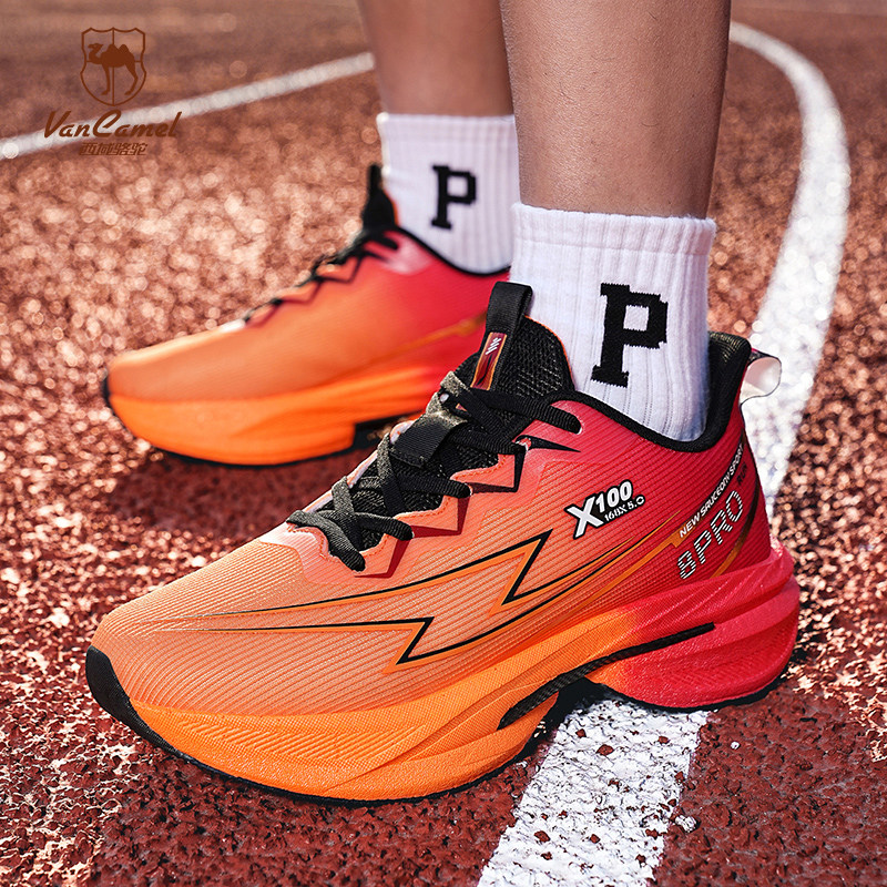 西域骆驼男款碳板跑步鞋超轻减震