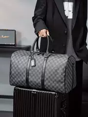 Upgraded Version of Large-Capacity Trendy Travel Bag, Fitness Bag, Casual Short-Distance Travel Bag, Business Trip Handbag, Luggage Bag for Men and Women