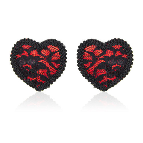 一对爱心防走光乳头贴