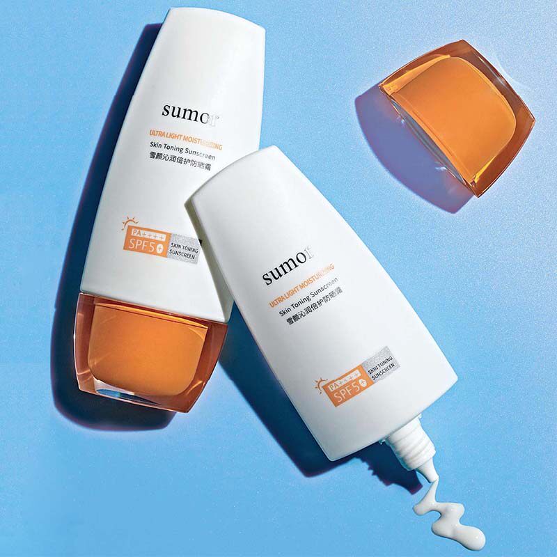 sumor苏木雪颜沁润防晒霜乳露SPF50倍 防紫外线隔离男女户外学生