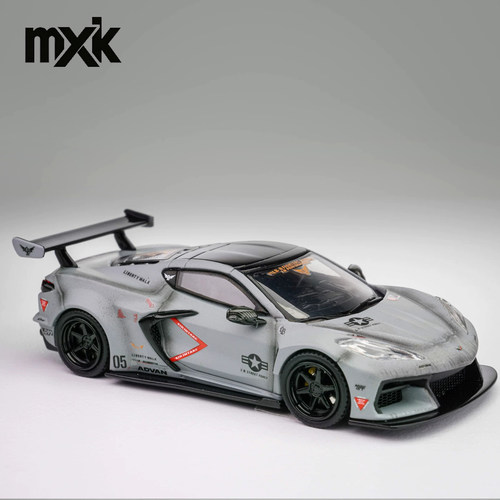 164克尔维特C8ZR1合金车模