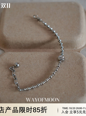 WAYOFMOON简约月白小清新手链