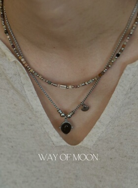 WAYOFMOON复古暮秋多色项链