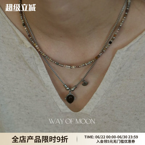 WAYOFMOON复古暮秋多色项链