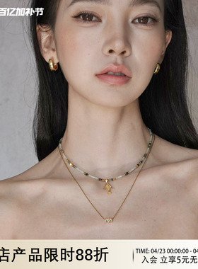 WAYOFMOON童趣小鲨鱼吊坠项链