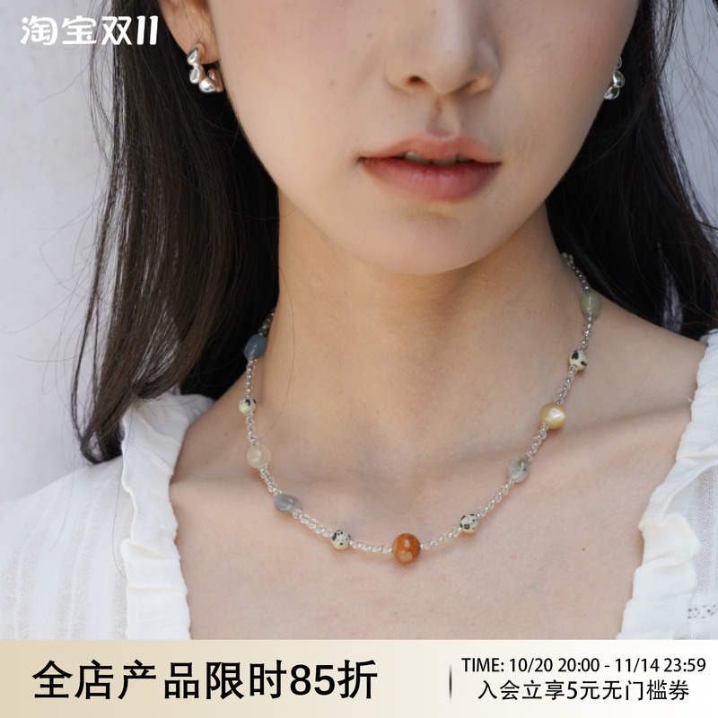 WAYOFMOON法式名媛风小众项链