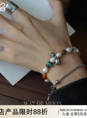 WAYOFMOON滴流温柔手作手链