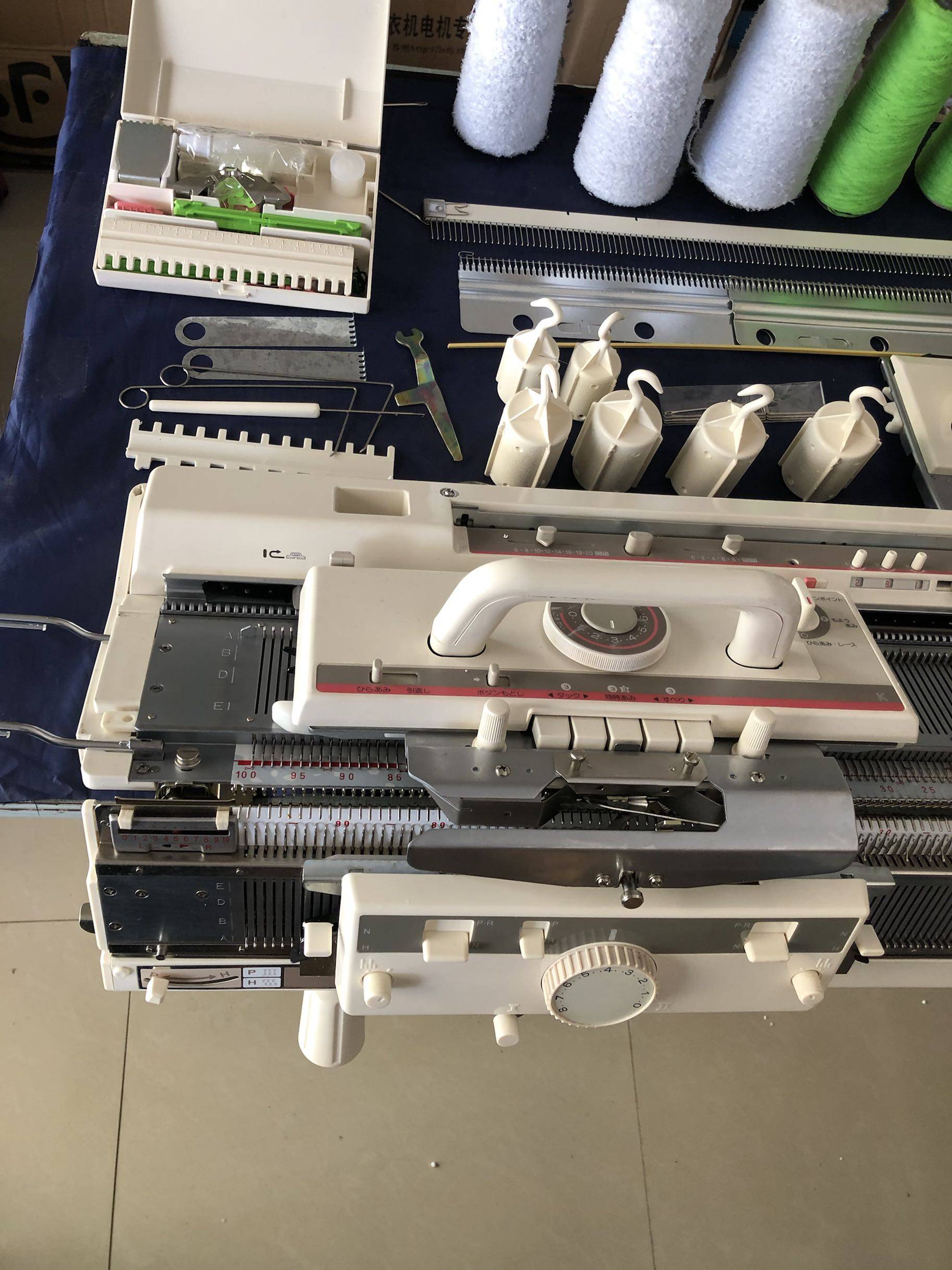 二手5针机套机 主机KH891+辅机KR850