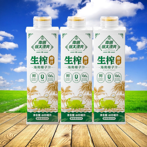 南国徐大漂亮生榨椰汁/海南特产