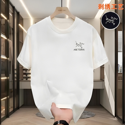 专柜重磅纯棉100%短袖T恤