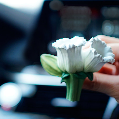 暮色十里车载香薰酒杯风铃出风口