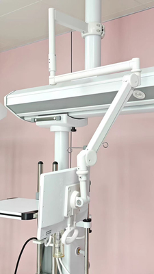 智慧医疗病房显示器支架手术室麻醉机监护仪塔吊悬臂架可调节高度