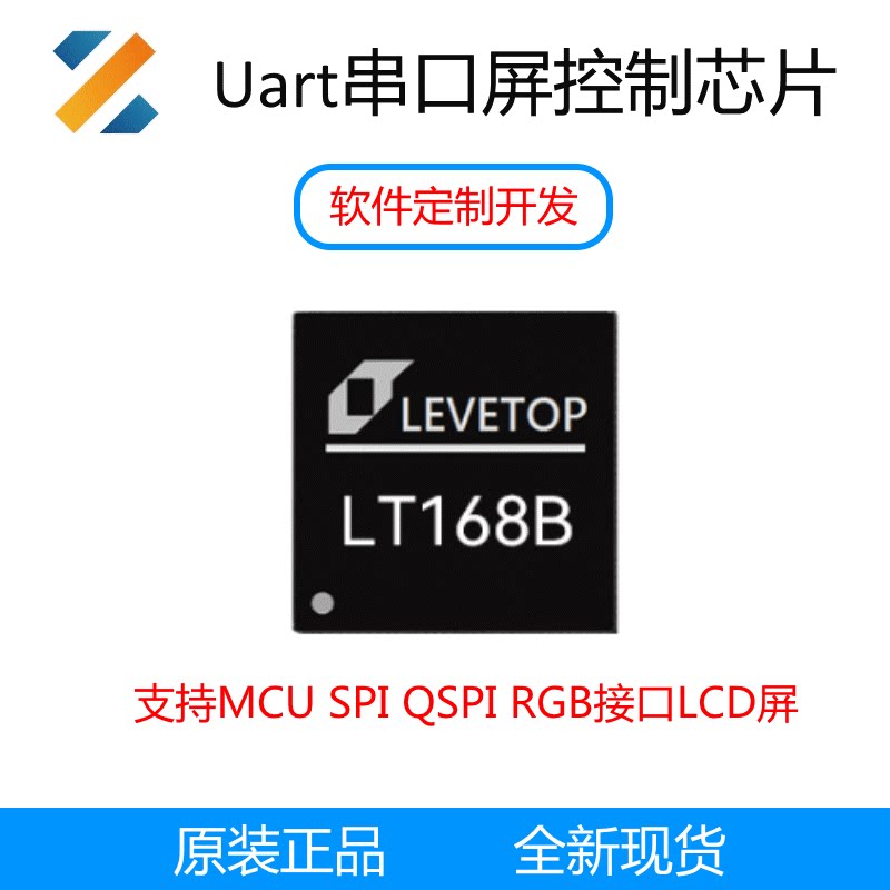 乐升LT168B LCD液晶屏显示驱动芯片SPI MCU QSPI RGB接口CAN总线