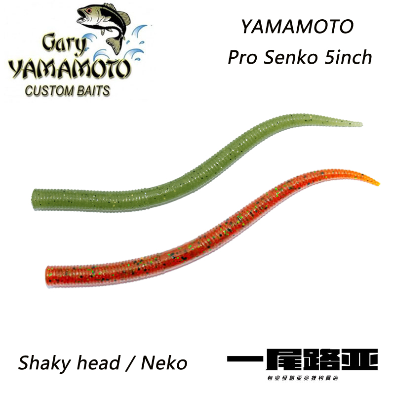 Gary yamamoto PRO SENKO路亚软饵面条虫 shaky head插铅neko钓组-封面