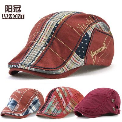 时尚红色本命年贝雷帽