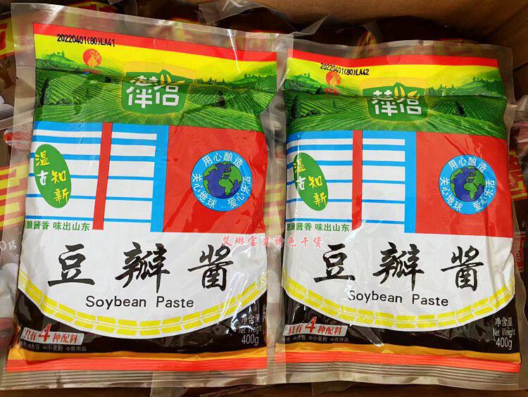 欣和葱伴侣豆瓣酱400g袋装即食蘸食煎炸拌馅炒菜酱 满6袋多省包邮