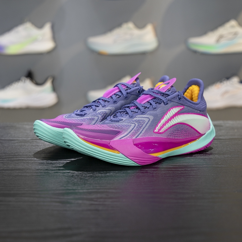 李宁音速13V2篮球鞋低帮减震轻量回弹稳定支撑专业运动鞋ABAV075