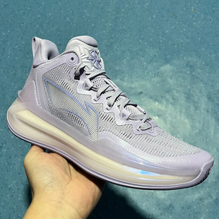 李宁利刃3篮球鞋中帮透气实战回弹减震男专业比赛鞋运动鞋ABAS089