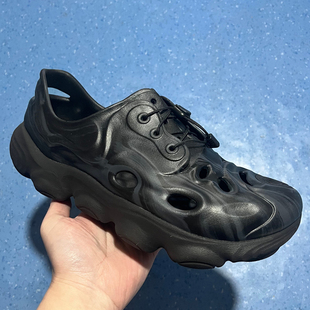 李宁CF溯浔涧凉鞋 透气轻便防滑耐磨减震回弹洞洞鞋 AHCV019 男鞋