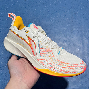 李宁闪凌2代篮球鞋 新款 男子轻量高回弹专业比赛鞋 ABAV009 2025春季