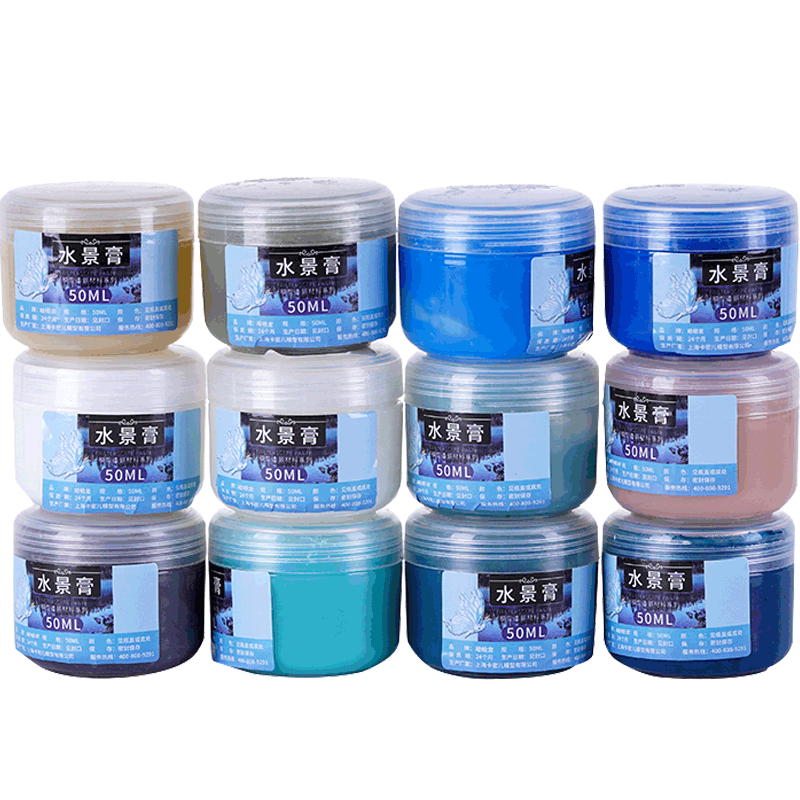 水景膏微缩海洋沙盘场景仿真模型