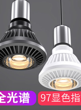 全光谱高显色E27螺口LED灯泡pa20 30 38灯杯植物生长补光灯餐厅灯