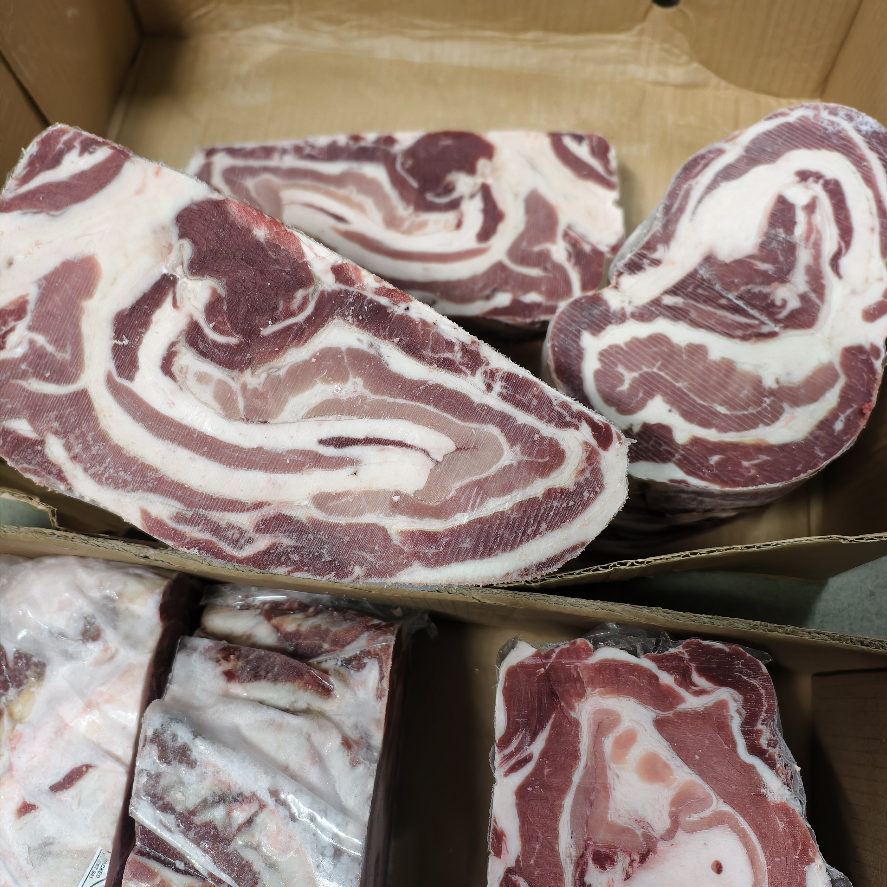 10斤装 B级巴西进口原切牛腩 较肥 4/6 5/5 饺子肉馅汉堡肉原料