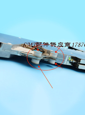 CM402 602 NPM贴片机配件8MM飞达卷带支架白色滚轮KXFA1KHBA00
